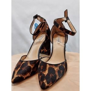 Alex Marie Leopard Print Heel Pump Womens Size 8.5